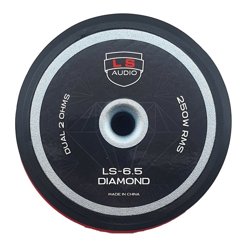 ساب ووفر پشت خودرو ال اس آدیو مدل LS-6.5 DIAMOND سایز 6.5 اینچ