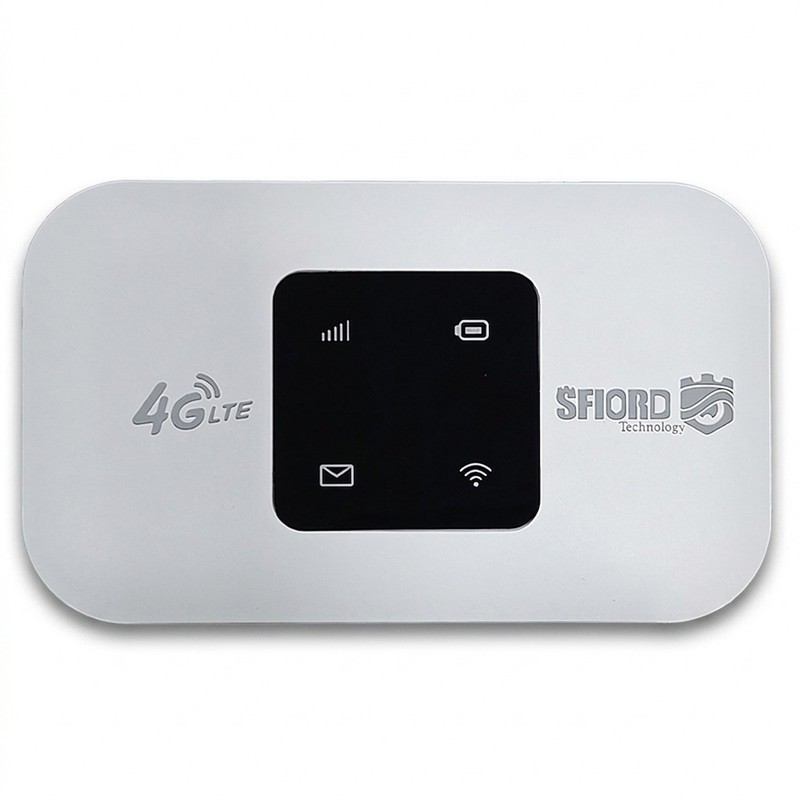 مودم جیبی 4G LTE اسفیورد مدل M720 با باتری 3000 میلیآمپر ساعت، پشتیبانی از 4.5G، اتصال همزمان تا 10 کاربر، سرعت دانلو...