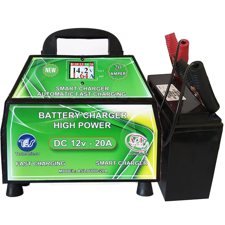 شارژر اتوماتیک باتری خودرو مدل ASL-16000-20A