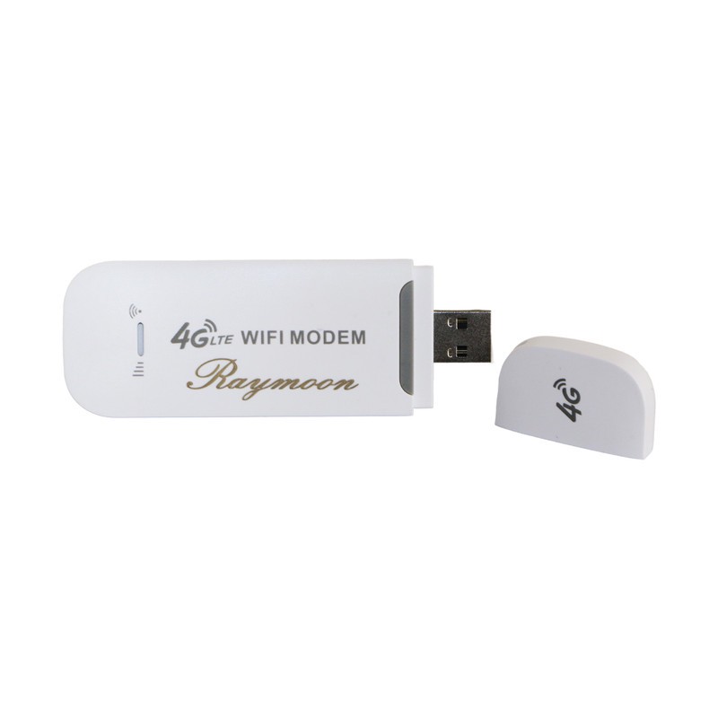 مودم سیمکارتی 4G قابل حمل رایمون مدل LTE-4G با اتصال USB و وایفای، پشتیبانی از 10 دستگاه و سرعت دانلود 150 مگابیت بر ...