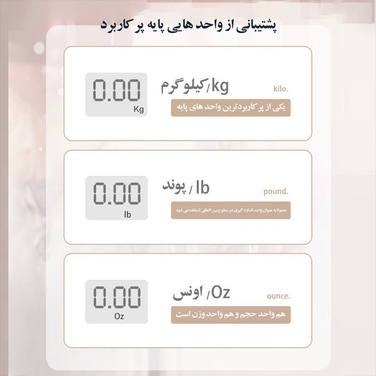 ترازو چمدان مدل چندکاره