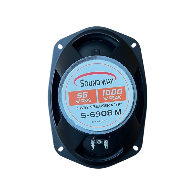 بلندگو پشت خودرو ساند وی مدل S-6908 M سایز 96 اینچ بسته 2 عددی