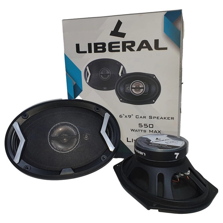 اسپیکر پشت خودرو لیبرال مدل Li-6961 سایز 6x9 اینچ بسته دوعددی
