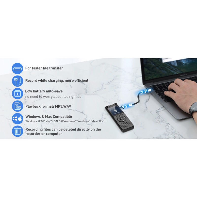 ضبط کننده دیجیتالی صدا آیریور مدل X07 32GB