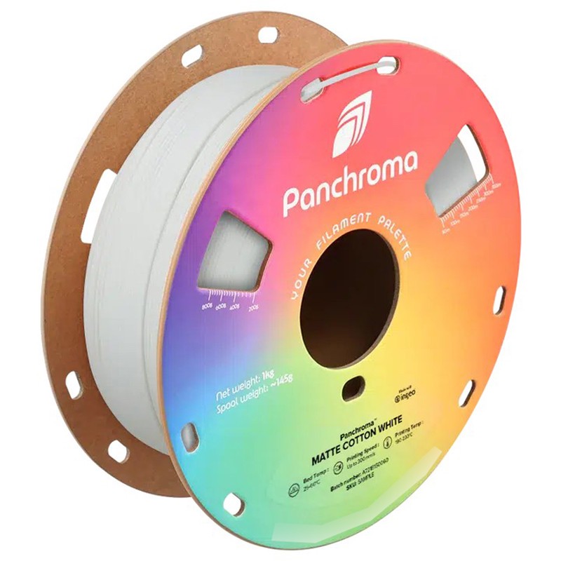 فیلامنت پرینتر سه بعدی پولی میکر مدل Panchroma Matte PLA قطر 1.75میلیمتر وزن یک کیلوگرم