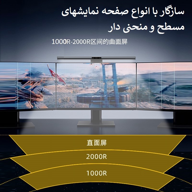 چراغ LED بالای مانیتور ریمکس مدل RT-E910