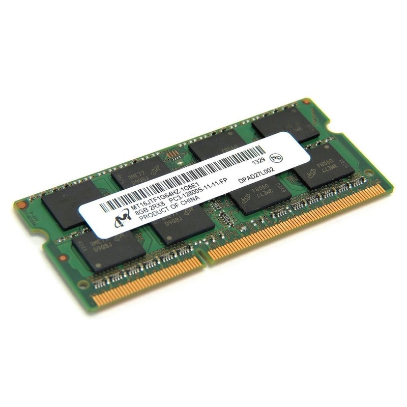 رم لپ تاپ میکرون مدل DDR3 PC3 12800S MHz ظرفیت 8 گیگابایت