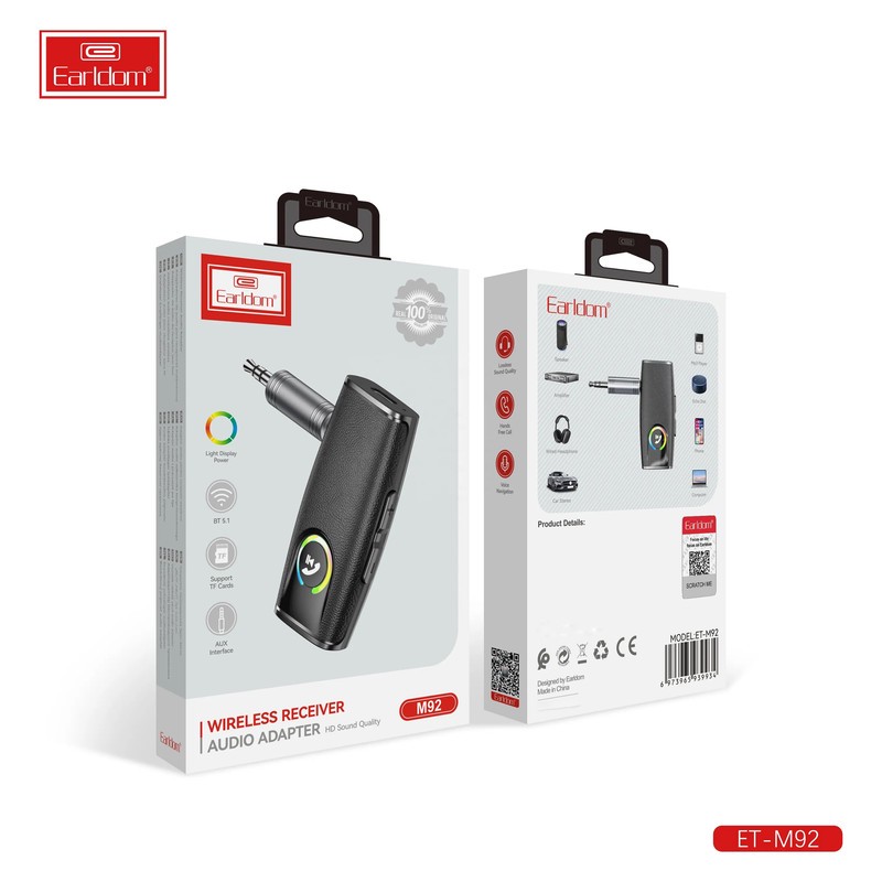 گیرنده بلوتوثی صدا ارلدام مدل M92