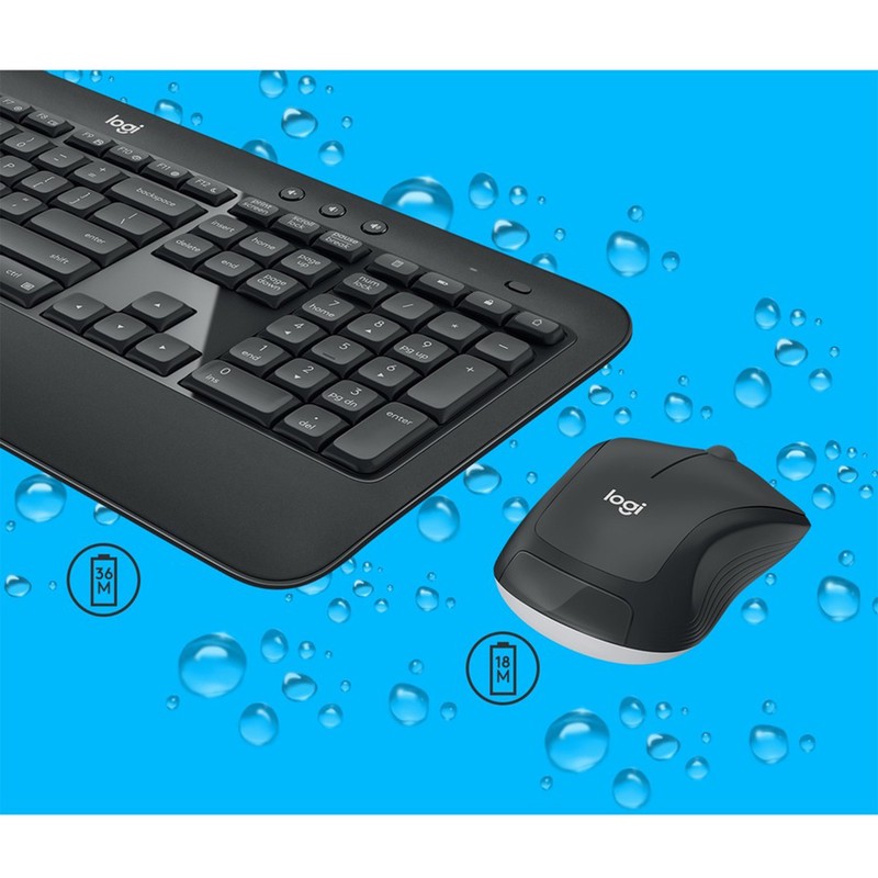 کیبورد و ماوس بیسیم لاجیتک مدل MK540
