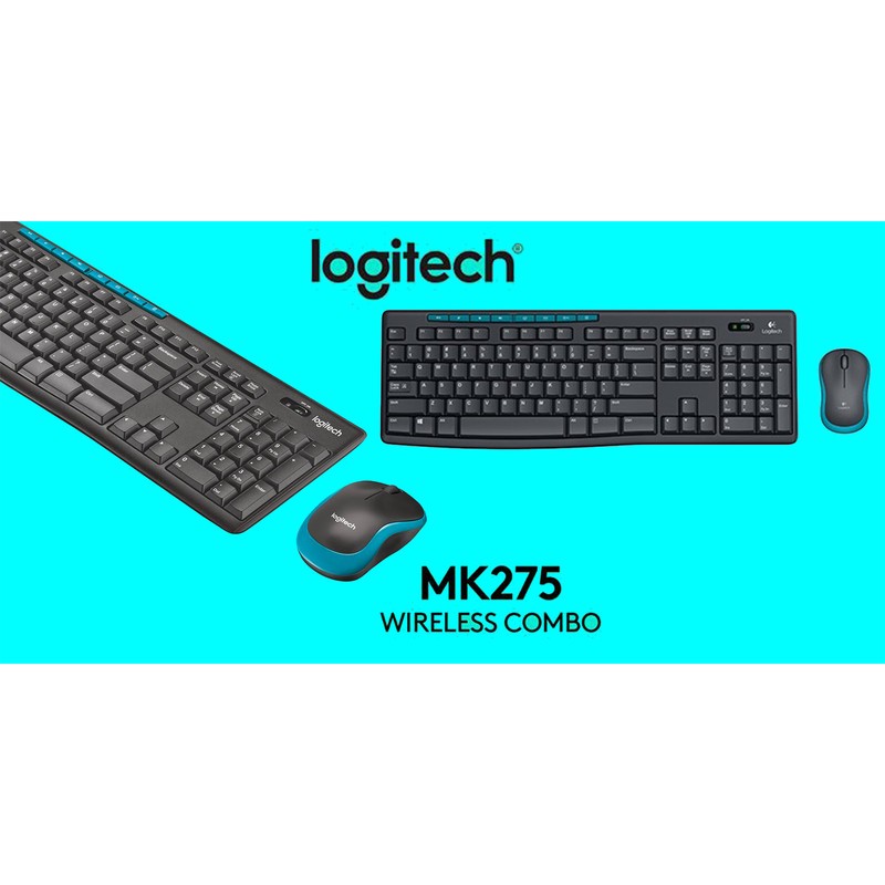 کیبورد و ماوس بی سیم لاجیتک مدل MK275