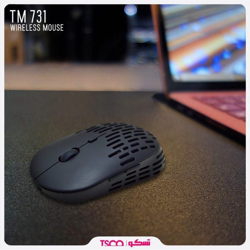 ماوس بی سیم تسکو مدل TM 731W