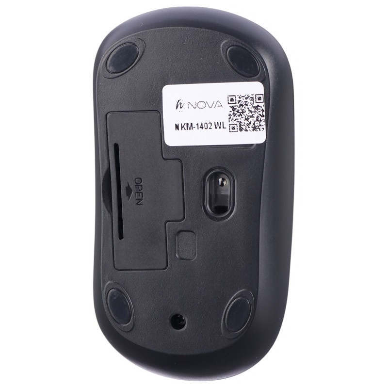 کیبورد و ماوس بی سیم نوا مدل NKM-1402WL