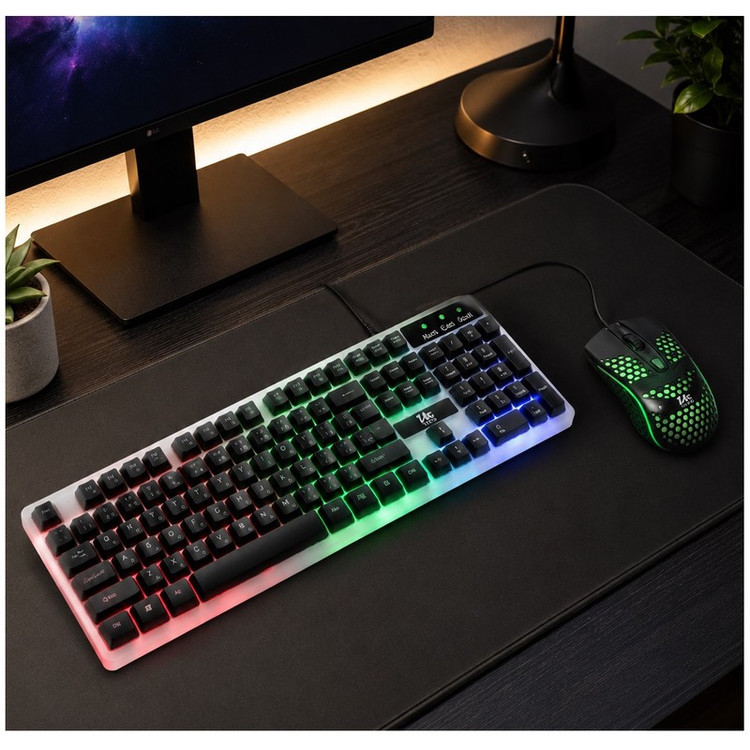 کیبورد و ماوس گیمینگ یوسیتک مدل 2070G