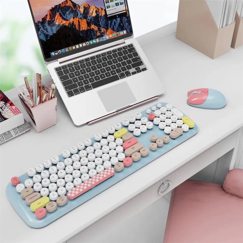 کیبورد و ماوس گیزر مدل Candy Pro