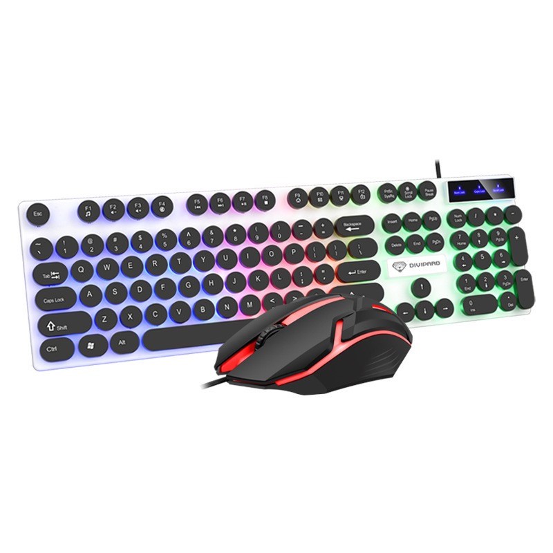 کیبورد و ماوس گیمینگ دیوایپارد مدل GMK-30
