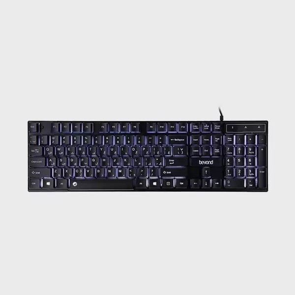 کیبورد بیاند مدل BK-7110 WHITE