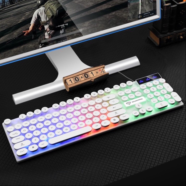 کیبورد و ماوس گیمینگ دیوایپارد مدل GMK-30