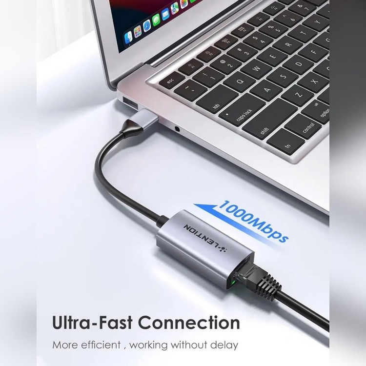 مبدل USB به RJ45 لنشن مدل HU604