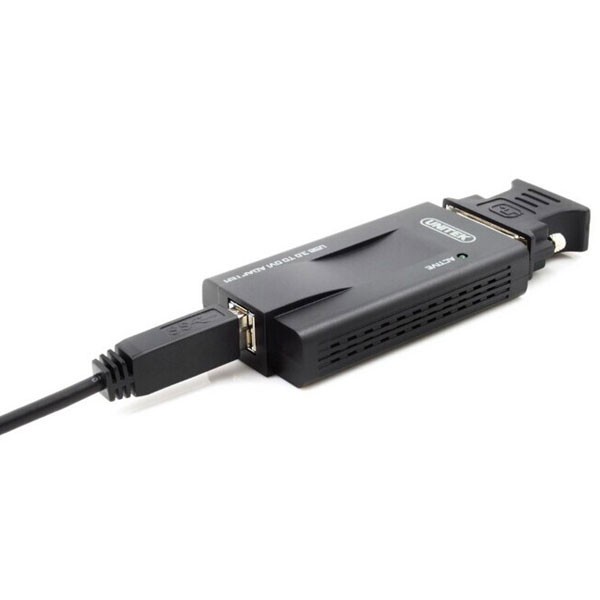مبدل USB به VGA-DVI یونیتک مدل Y-3801