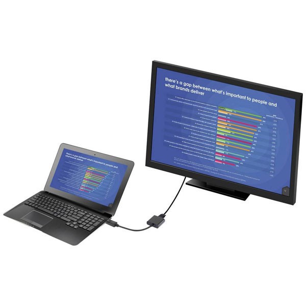 مبدل Display Port به VGA فرانت مدل FN-DP2V