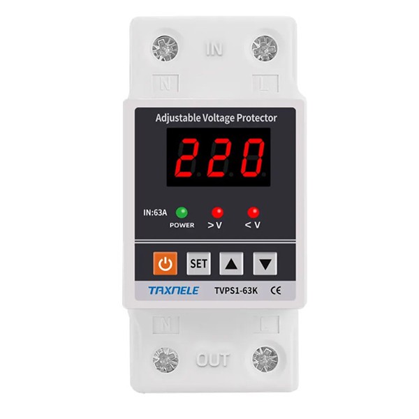 محافظ ولتاژ تکسنله مدل TVPS1-63K
