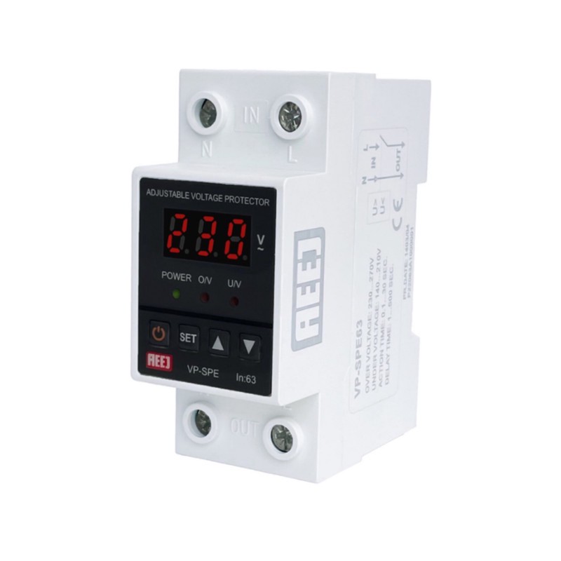 محافظ ولتاژ آییژ مدل VP-SPE 63A