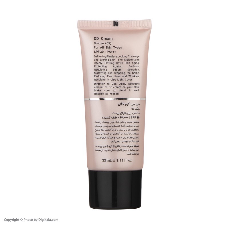 دی دی کرم رنگی لافارر SPF30 مدل 05 مناسب انواع پوست حجم 33 میلی لیتر
