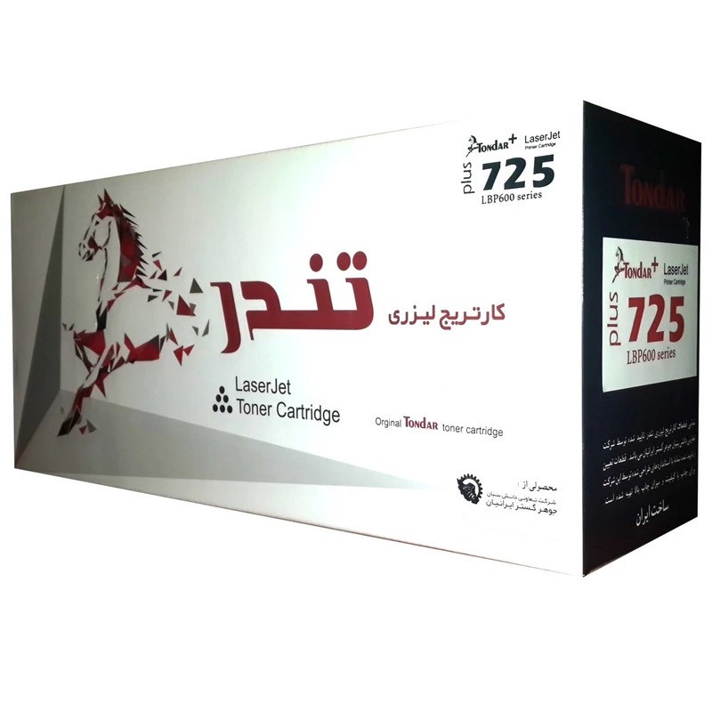 تونر مشکی 700 گرمی تندر مدل 725