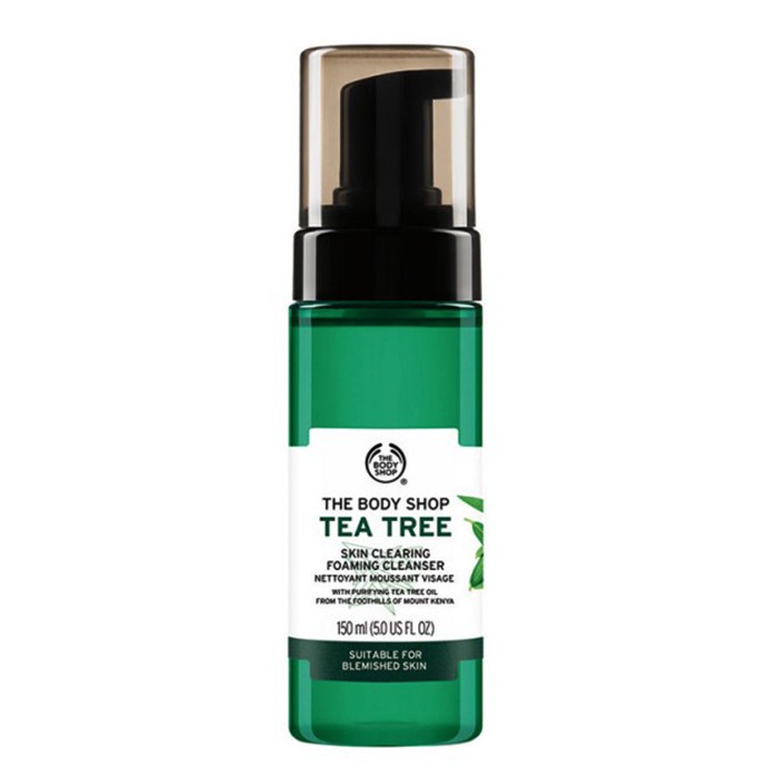 فوم شستشو صورت بادی شاپ مدل TEA TREE حجم 150 میلی لیتر