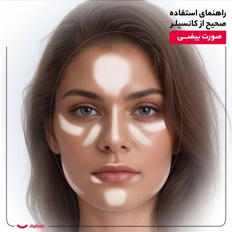 کانسیلر تاپ فیس مدل Lasting Finish سری Instyle شماره 001