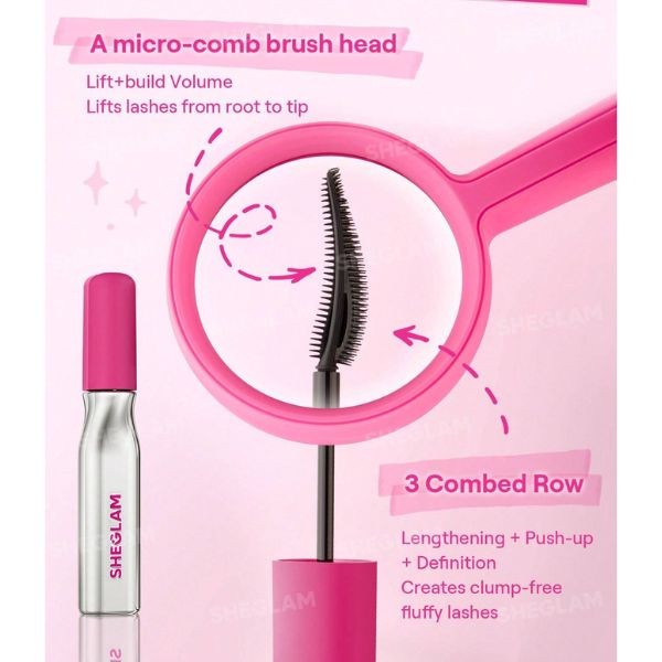ریمل بلندکننده ضد آب شیگلم مدل Lashlighter Up & Out