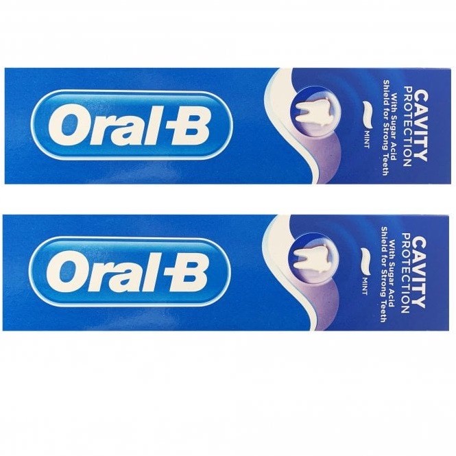 خمیر دندان اورال -بی مدل Cavity حجم 100 میلی لیتر مجموعه دو عددی