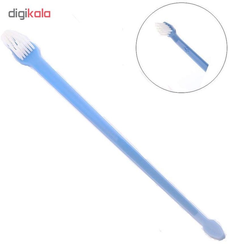 ست خمیر دندان و مسواک سگ دنتال کر مدل 4Pcs