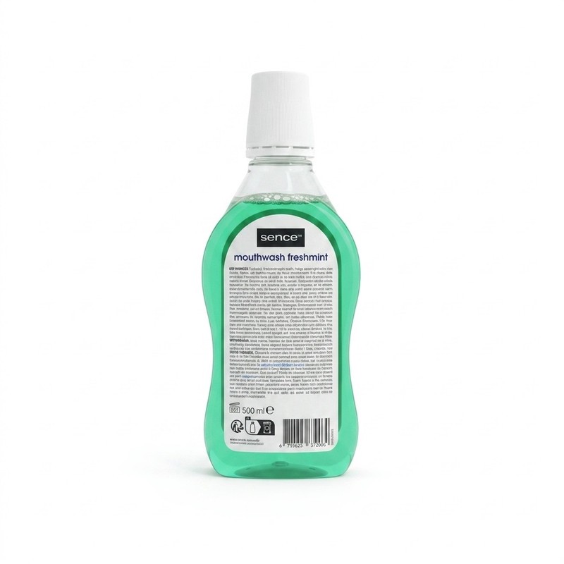 دهان شویه سنس مدل FRESHMINT حجم 500 میلی لیتر