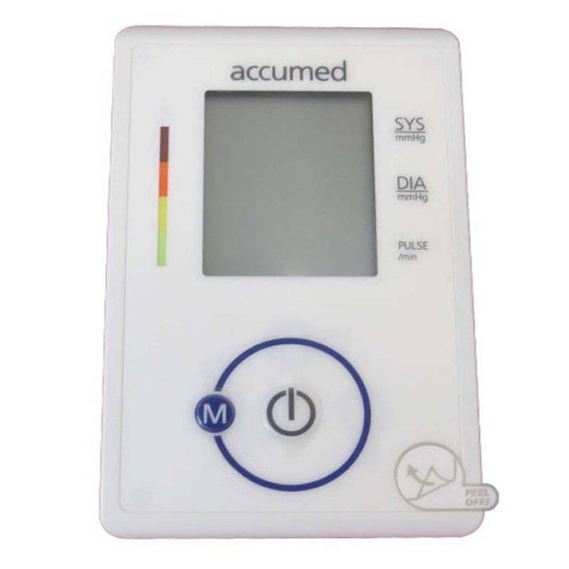 فشارسنج بازویی دیجیتال اکیومد مدل CG-165 با نمایشگر LCD بزرگ، حافظه 90 عددی، محاسبه میانگین 3 نتیجه آخر و اندازهگیری ...
