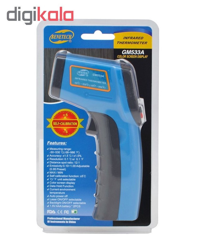 دماسنج بنتک مدل GM533A