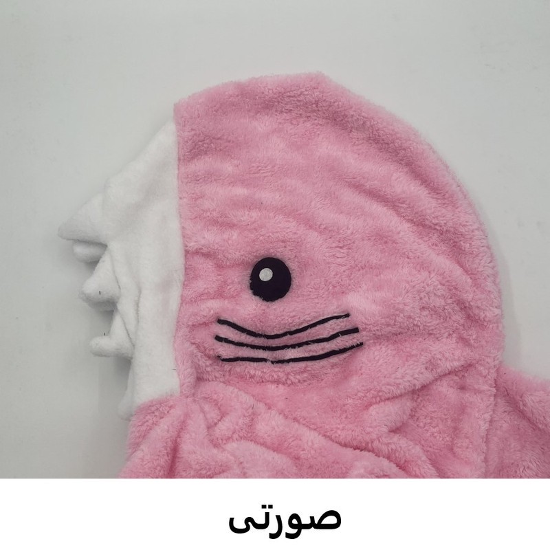 پتو کوکوجم مدل کوسه ای کد 2 سایز 65145 سانتی متر