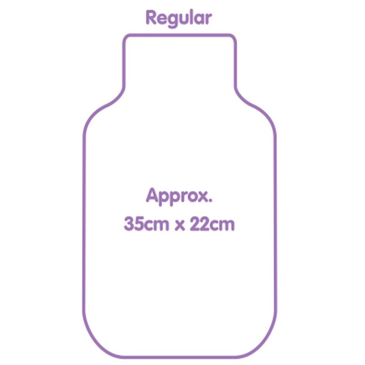 کیسه تسکین درد هیاهو مدل Wheat Bag Pad Regular Bottle کد 35x22