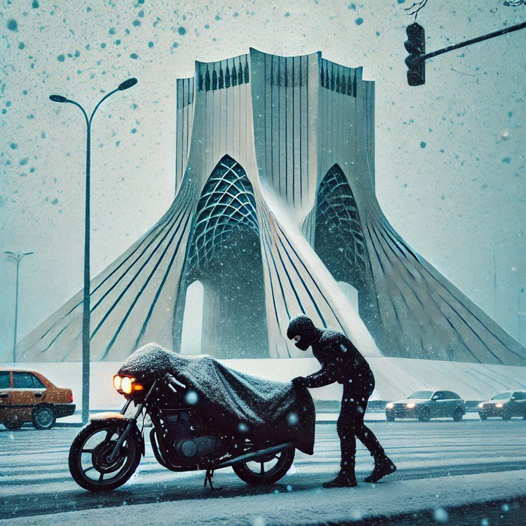 چادر موتور سیکلت ساکا مدل شمعی مناسب برای پالس NS