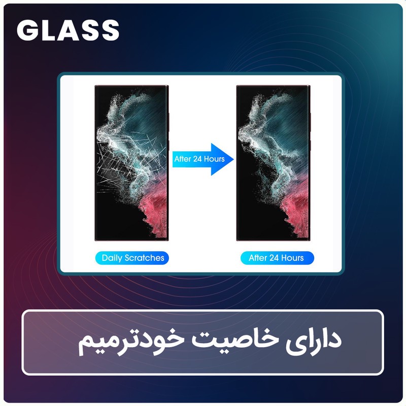 محافظ صفحه نمایش شفاف گلس مدل Resistant مناسب برای گوشی موبایل اچ ام دی Pulse Plus