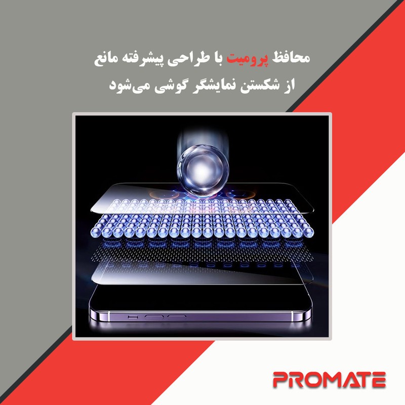 محافظ صفحه نمایش مات آنتی بلو پرومیت مدل Resistant مناسب برای گوشی موبایل اچ ام دی Pulse Plus