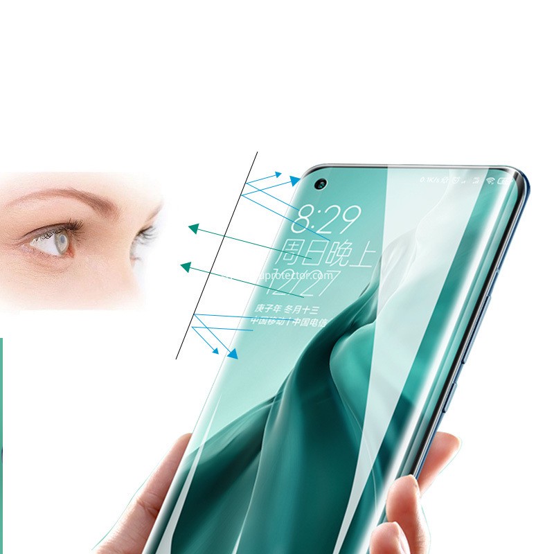 محافظ صفحه نمایش حفاظت از نور سبز ریمکس مدل Eye Care مناسب برای گوشی موبایل اچ ام دی Pulse Plus