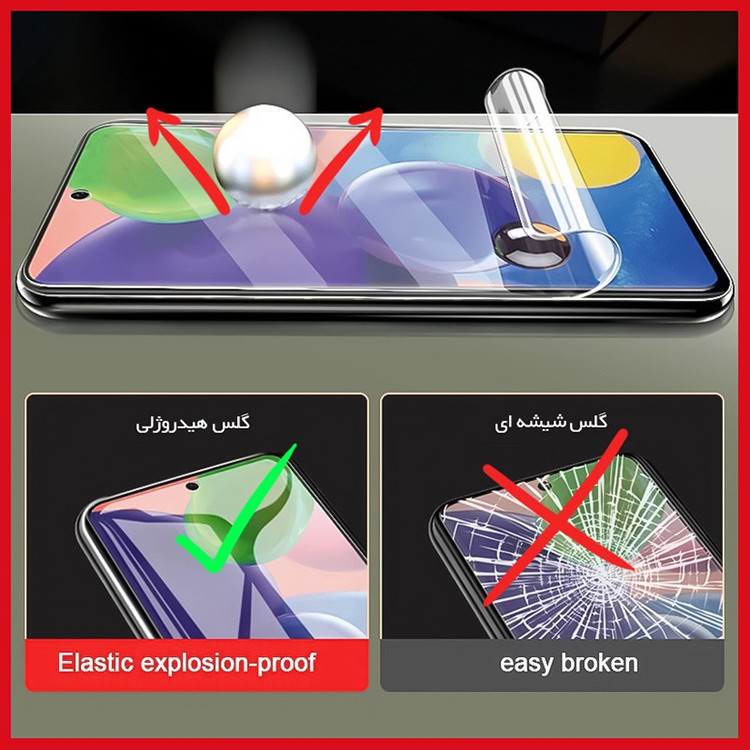 محافظ صفحه نمایش ضد اشعه آبی ریمکس مدل Eye Care مناسب برای گوشی موبایل اچ ام دی Pulse Plus