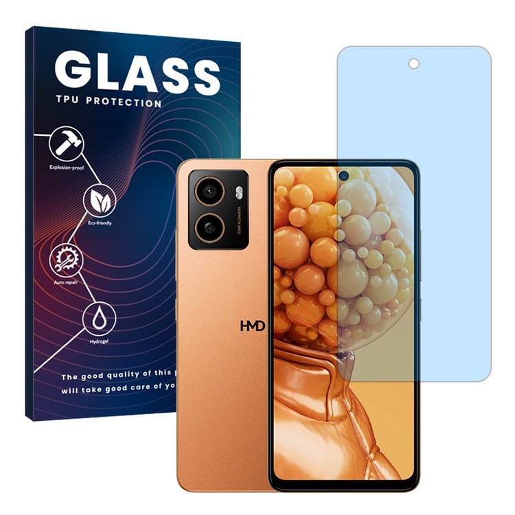 محافظ صفحه نمایش مات ضد اشعه آبی گلس مدل Resistant مناسب برای گوشی موبایل اچ ام دی Pulse Plus