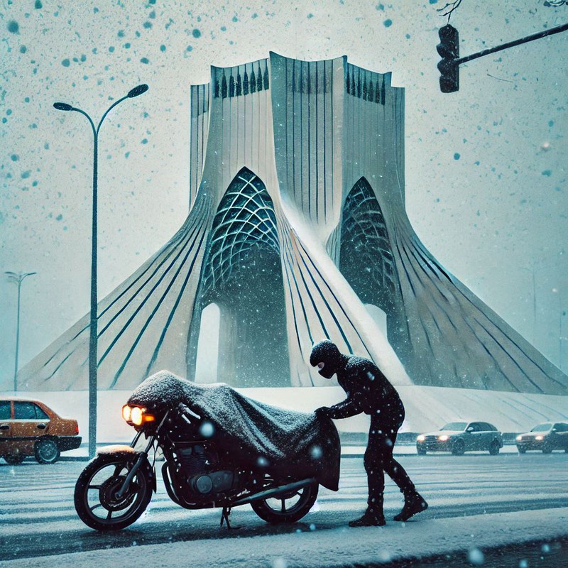 چادر موتور سیکلت ساکا مدل شمعی مناسب برای باکسر
