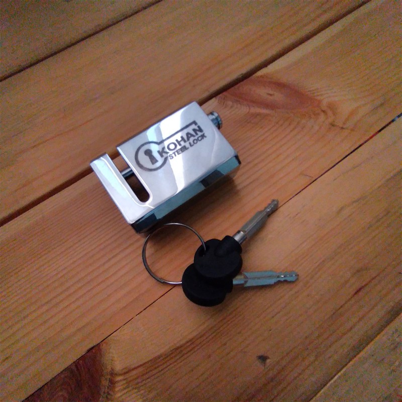 قفل دیسک کهن مدل STEEL LOCK