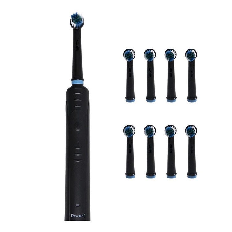 مسواک برقی رومئو مدل RM-1112 با 8 سری یدک