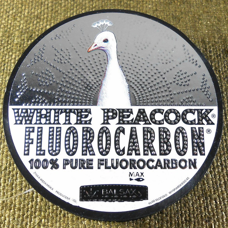 نخ ماهیگیری بالساکس مدل White Peacock-Fluorocarbon سایز 0.14 میلی متر