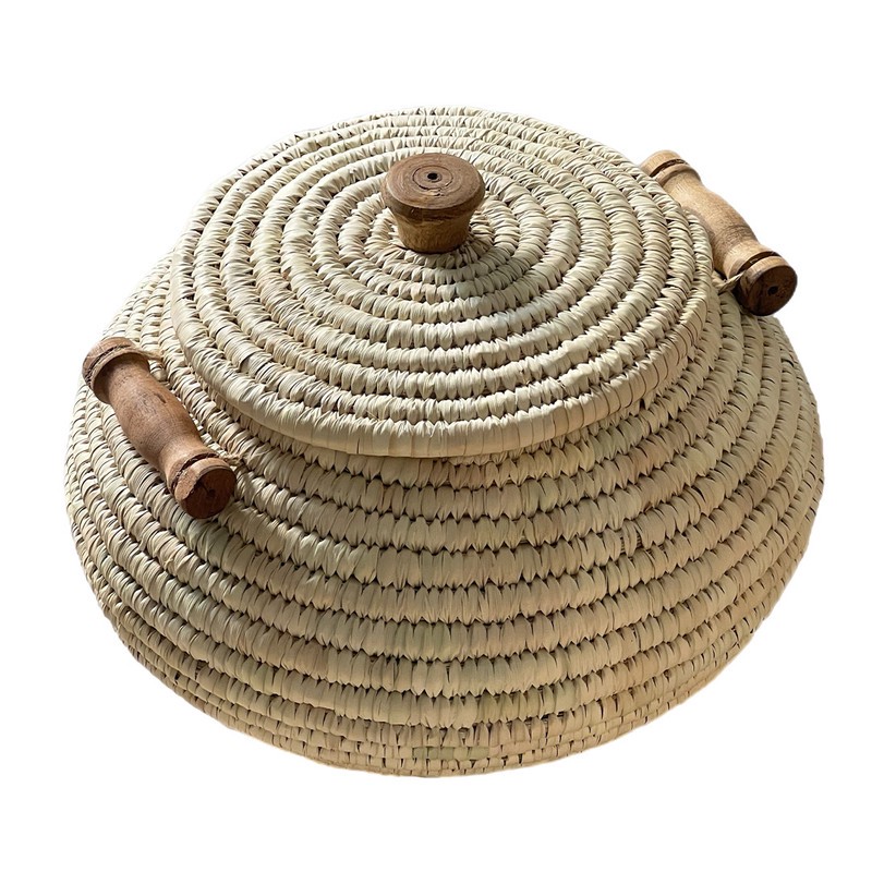 سبد کپو بافی مدل خمره کد 10