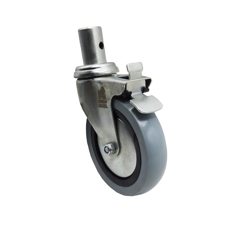 چرخ گردان مدل ترمز دار گوریلا کد YPT-GARDAN-PIMDAR-125MM
